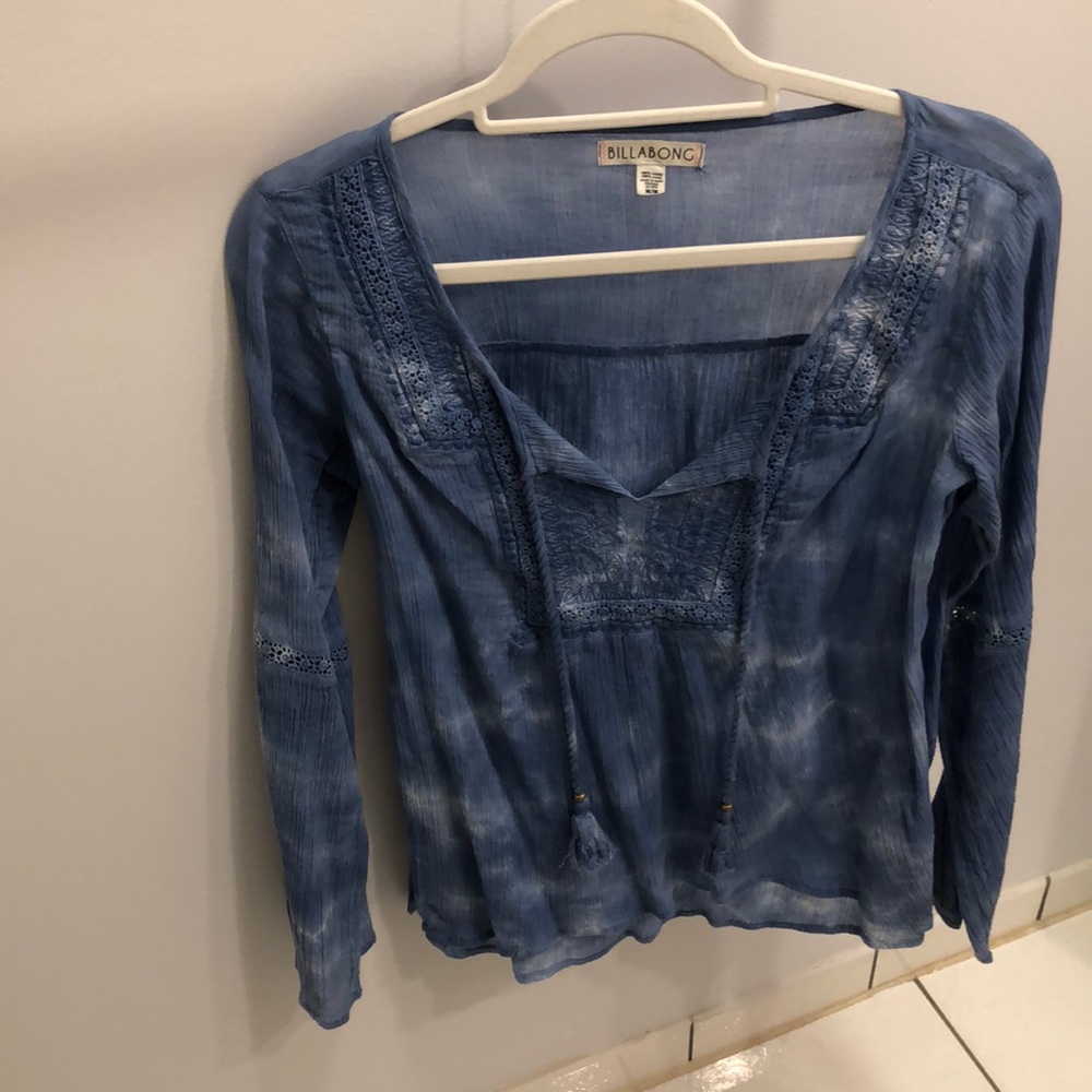 Long sleeve blouse